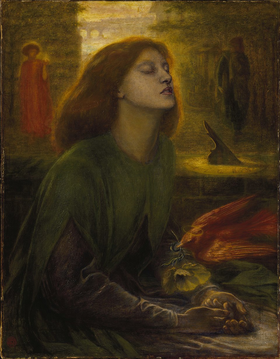 Dosya:Dante Gabriel Rossetti - Beata Beatrix, 1864-1870.jpg - Vikipedi